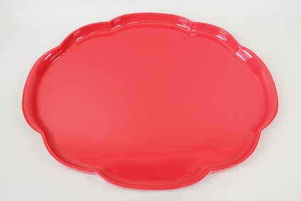 John Derian for The Lacquer Company Red Composite Tray