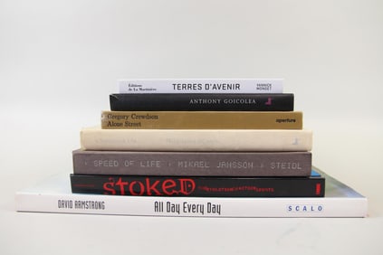 Lot of 7 Photography Coffee Table Books, Crewdson, diCorcia