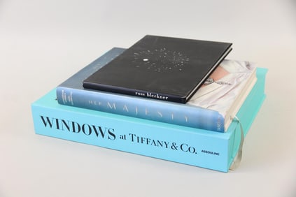 Lot of 3 Coffee Table Books, Windows at Tiffany & Co.
