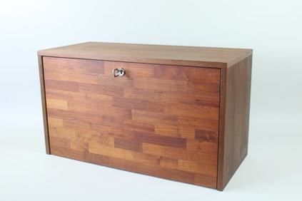 Danish Modern Wall Cabinet with Drop Down Desk, Poul Cadovius