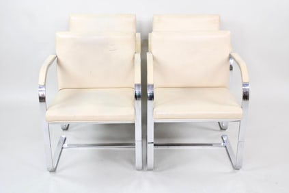 Set of 4 Mies van der Rohe Brno Chairs