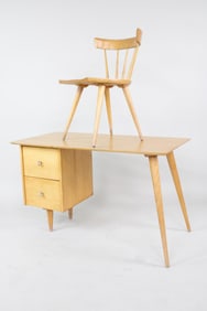 Paul McCobb Planner Group Desk and Chair