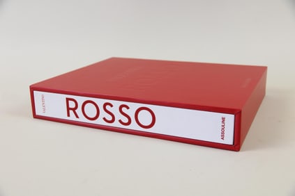 Valentino 'Rosso,' Luxury Fashion Coffee Table Book