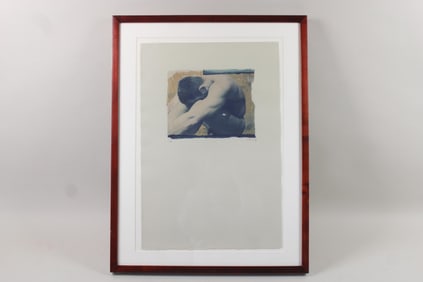 Mark Beard 'Polaroid Transfer of a Nude Male' 1998