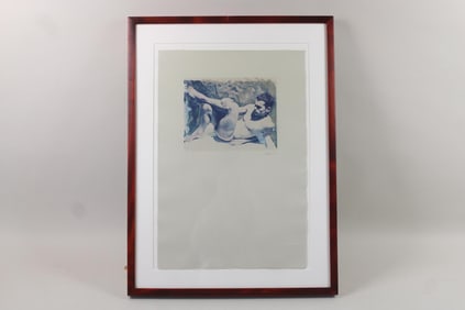 Mark Beard 'Polaroid Transfer, Dirk Reclining' 1996