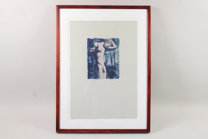 Mark Beard 'Polaroid Transfer, Dirk Standing' 1995