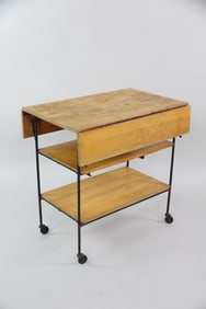 Paul McCobb Planner Group Drop Leaf Bar Cart