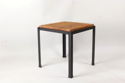 Metal & Rattan Stool, Danny Ho Fong