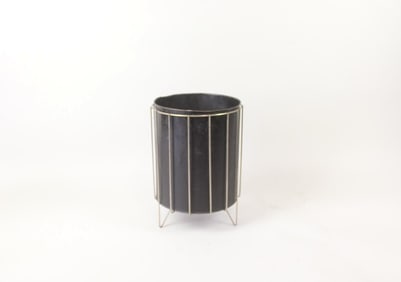 Richard Galef for Ravenware Hairpin Metal Wastepaper Basket, Planter