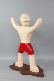 Daniel Cha Contemporary Sculpture; Strongman Clothing Rack