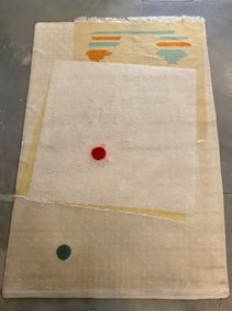 Schumacher's Abstract Surrealist Joan Miro Rug, "Montage" 6.5 x 10 Ft