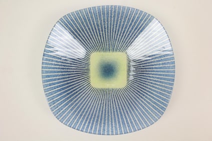 Maurice Heaton Art Glass Dish