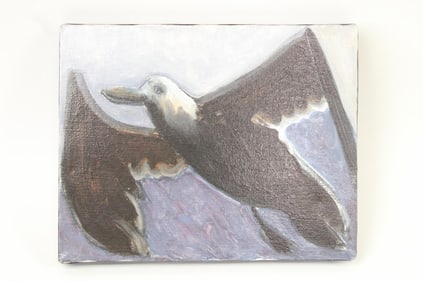 Clark Murray Figurative Painting, Bird in Flight