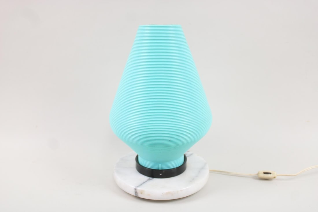 Atomic Beehive Plastic & Marble Table Lamp (1 of 9)