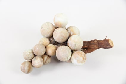Alabaster Stone Grape Cluster