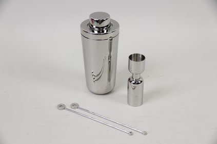 Christofle Oh de Christofle Stainless Steel Cocktail Barware Set