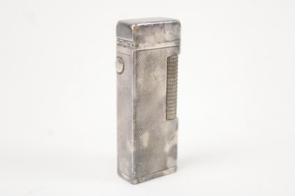 Silverplate Dunhill Rollagas Lighter