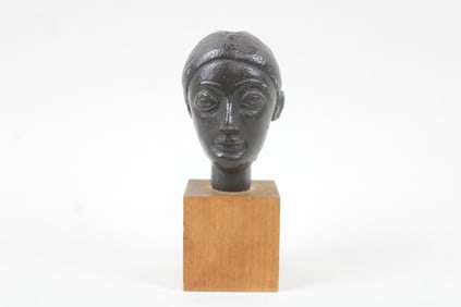 Mounted Neoclassical Bust by Alma Studio