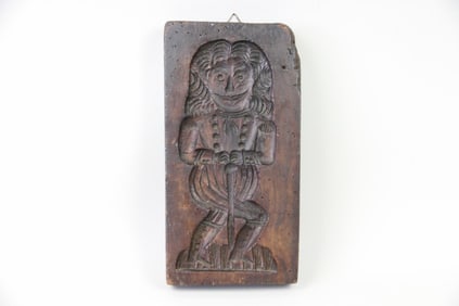 Folk Art Figurative Speculaas Double Sided Cookie Mold
