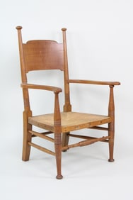 Arts & Crafts William Birch Oak Chair