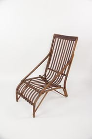 Bentwood Slatted Adirondack Camp Chair