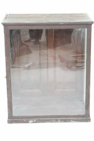 Wood & Glass Store Display Showcase