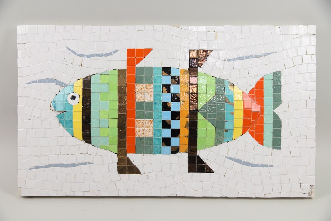 Underwater Fish Tile Mosaic Wall Art (1 of 12)