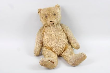 Large 24" Steiff Teddy Bear, Golden Mohair