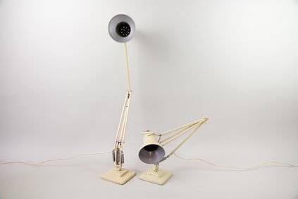 Pair of Art Deco Anglepoise Desk Lamps by Herbert Terry & Sons