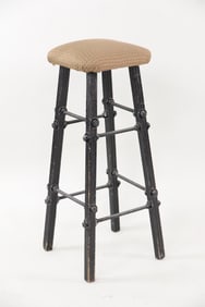 Industrial Stool with Steel Nut & Bolt Construction