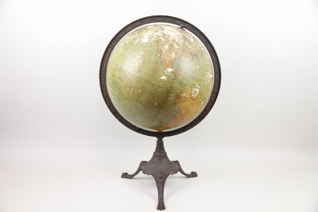 Andrews & Co. 18 Inch Terrestrial Globe with Cast Iron Base (1 of 12)