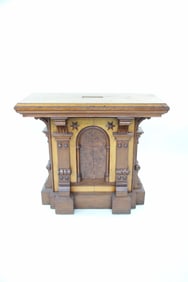Decorative Eastlake Wood Podium