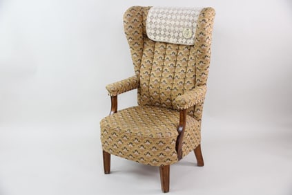 Original Orient Express Pullman Train Wingback Chair, 3 of 3