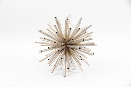 Pom Pom Metal Sculpture, Curtis Jere Style