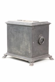 Cast Iron Clawfoot Strongbox