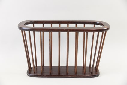Cornwall Wood Products Spindle Magazine Rack