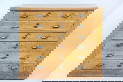 Industrial Oak Architect Artist Studio Flat File