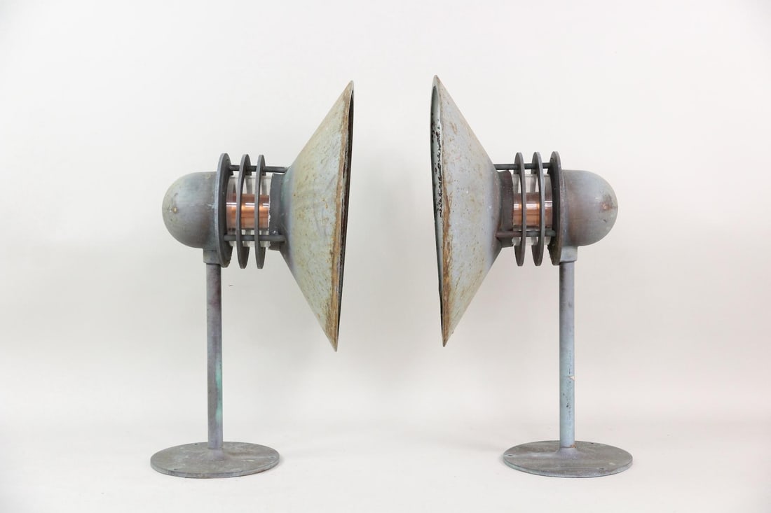 Pair of Alfred Homann & Ole Kjaer Nyhavn Outdoor Lamps (1 of 12)