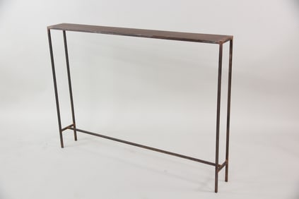 Minimalist Iron Console Table