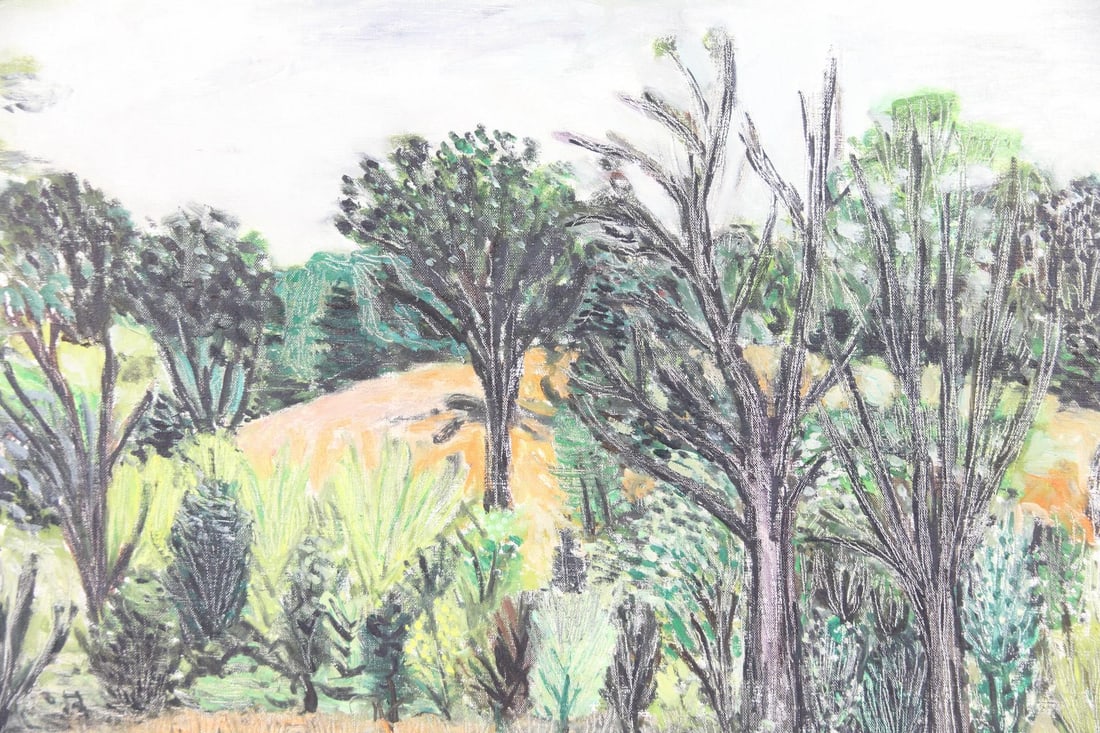 Harold Baumbach Oil Painting "Hillside Peekskill" (1 of 11)