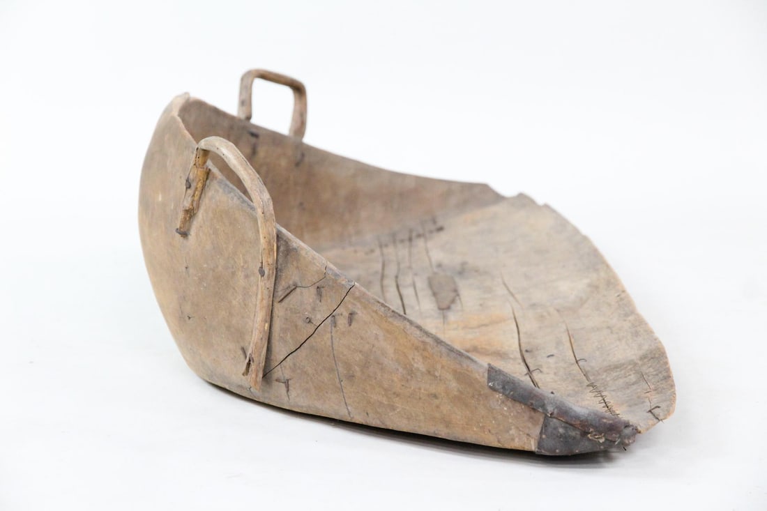 Primitive Wood Winnowing Tray (1 of 9)