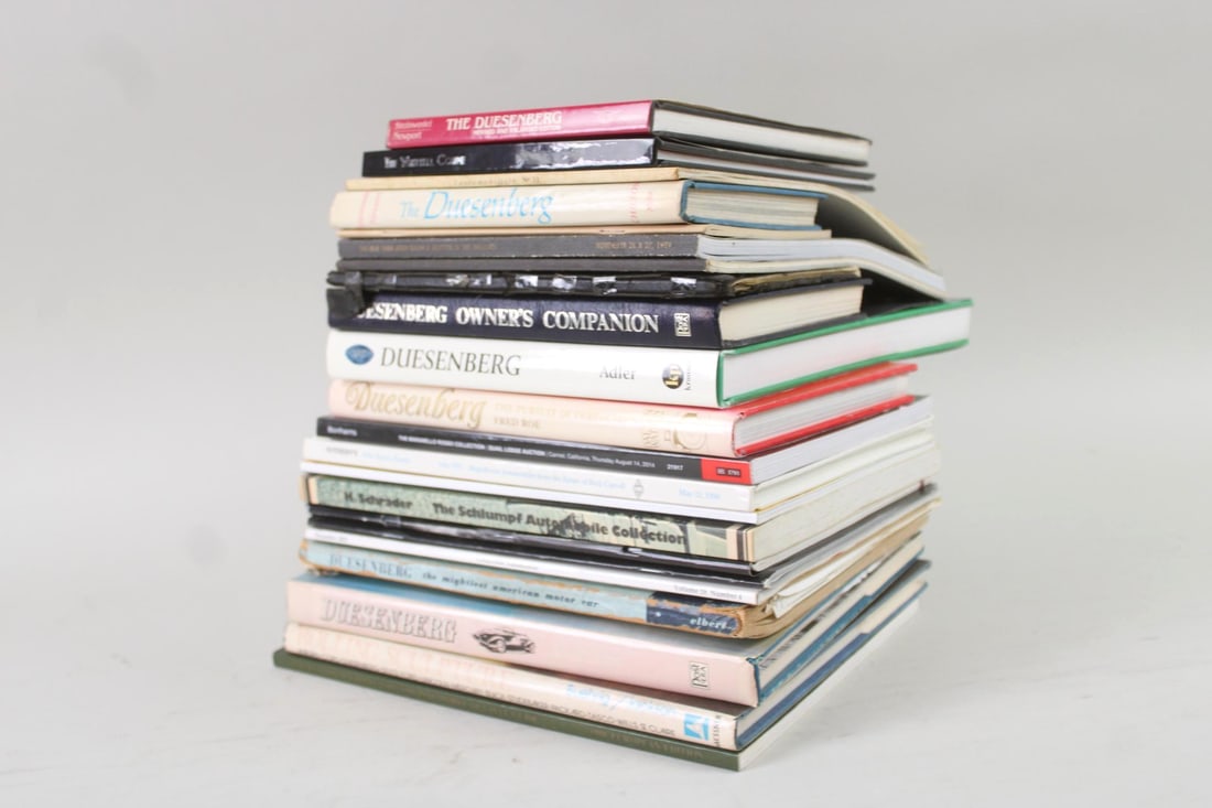 Lot of 22 Duesenberg Car Books, Catalogues (1 of 20)