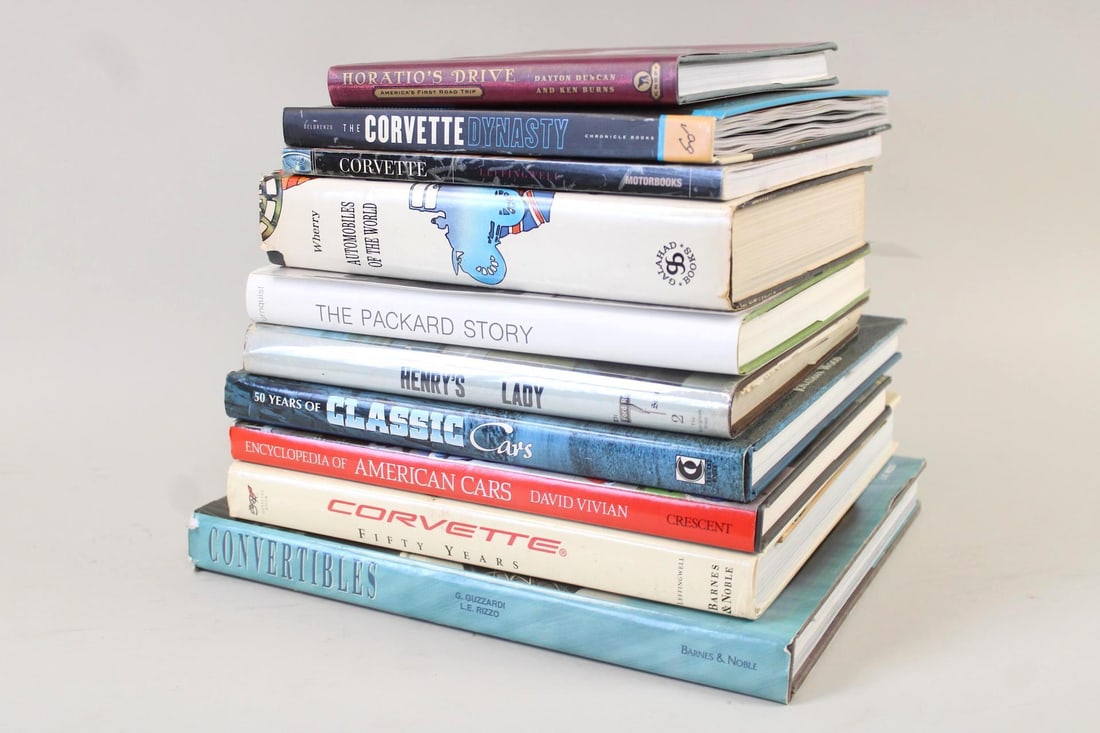 Lot of 10 American Car Books, Corvette (1 of 15)