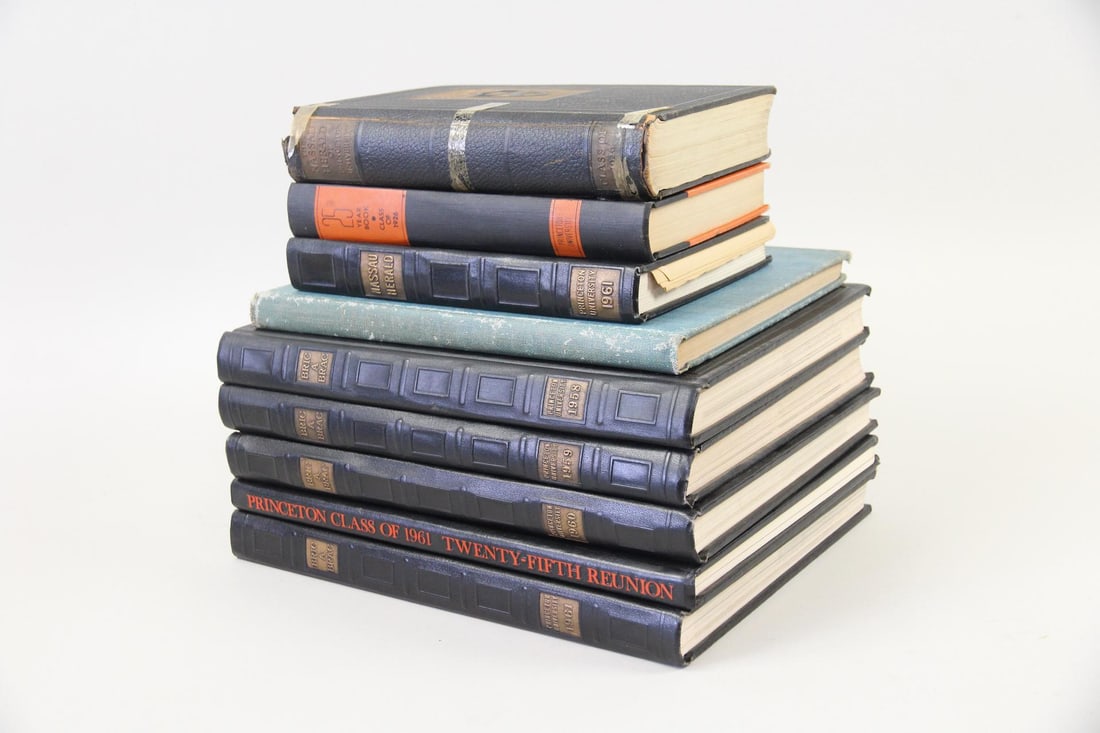 Collection of 9 Princeton University Yearbooks, 1926-1961 (1 of 15)