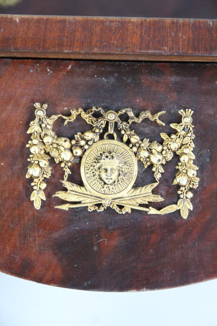 Empire Ormolu Mirrored Pier Console or Dressing Table - 4