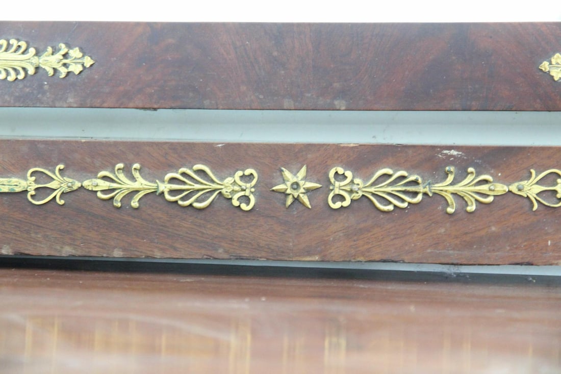 Empire Ormolu Mirrored Pier Console or Dressing Table - 7