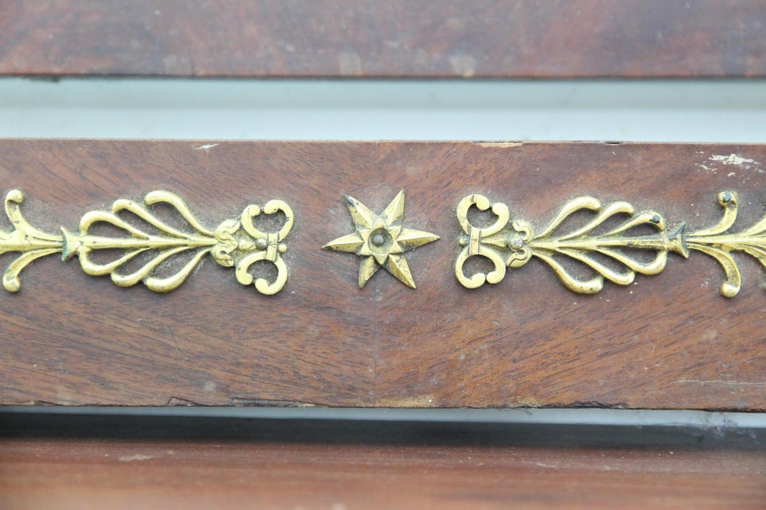 Empire Ormolu Mirrored Pier Console or Dressing Table - 8