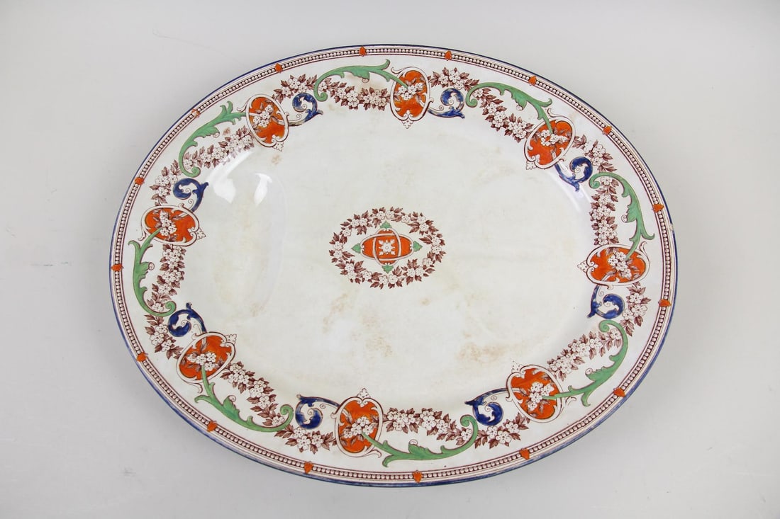 Transferware Bodley & Co Meat Platter (1 of 9)