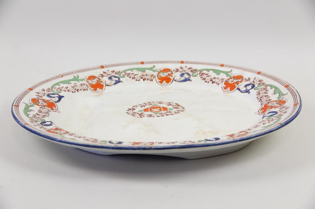 Transferware Bodley & Co Meat Platter - 3