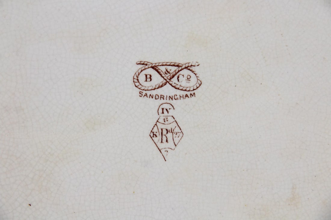 Transferware Bodley & Co Meat Platter - 8